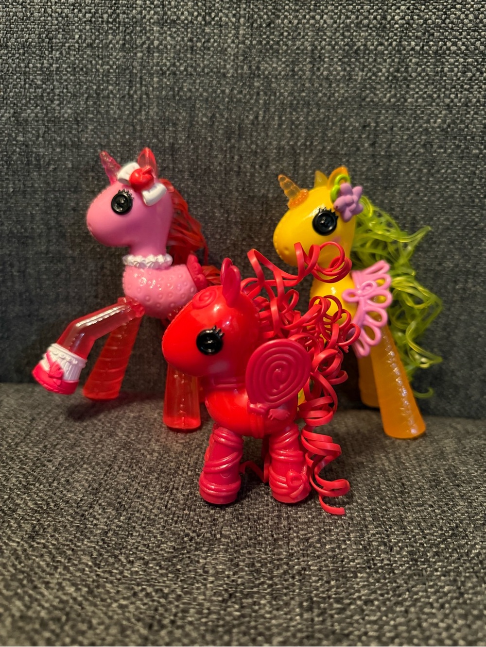 pina + pink melon and ropes lalaloopsy ponies (INCOMPLETE)